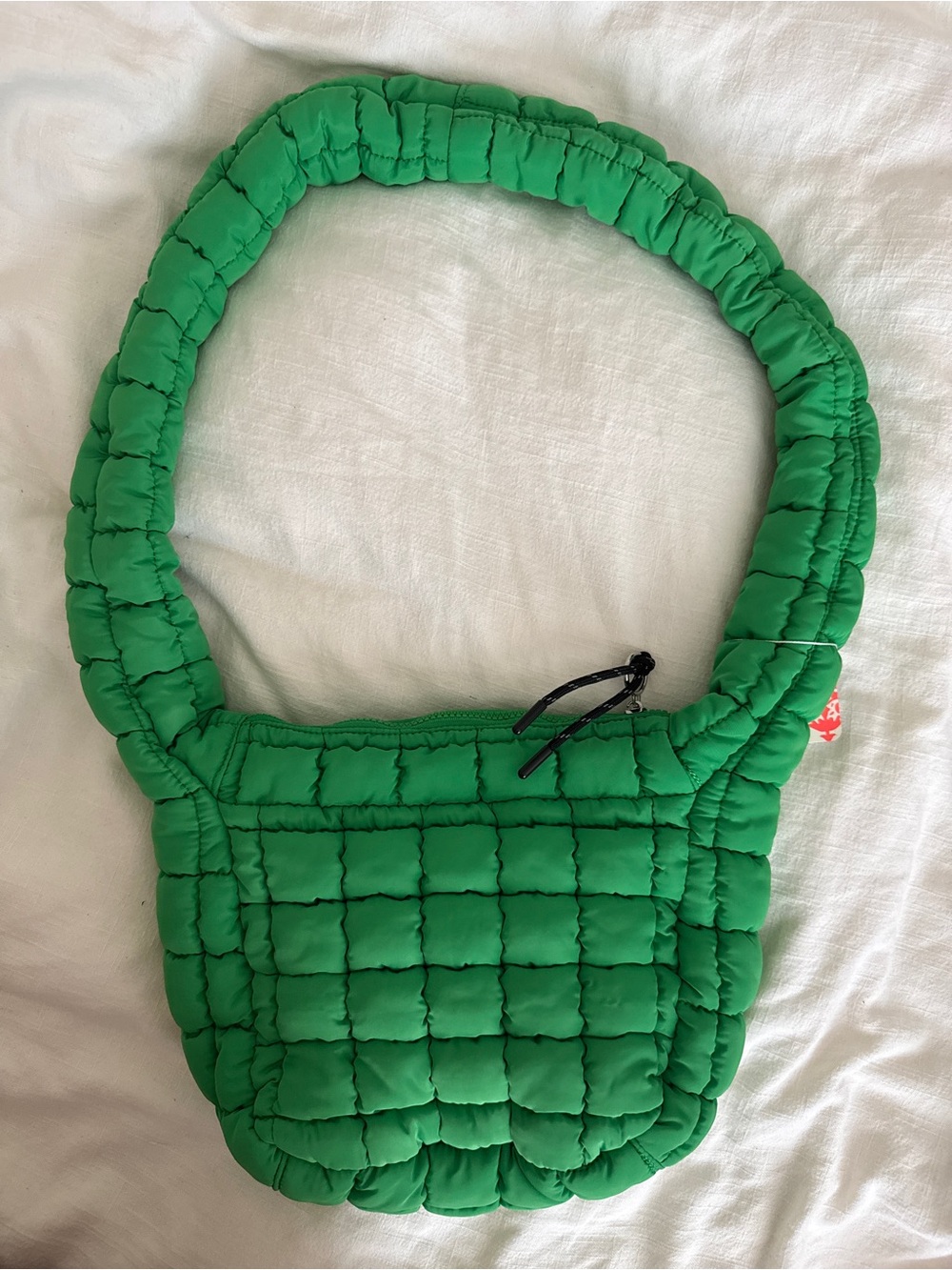Free People Movement Quilted Baby Carryall Sling Bag in Green NWT - Picture 5 of 12
